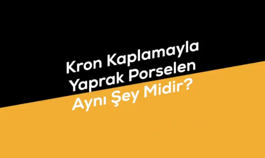 Kron Kaplamayla Yaprak Porselen Aynı Şey Midir? | Prof. Dr. İbrahim Duran